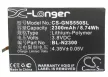 GIONEE BL-N2300 helyettesítő mobiltelefon akkumulátor (Li-Polymer, 3.8V, 2300mAh / 8.74Wh) - Utángyártott