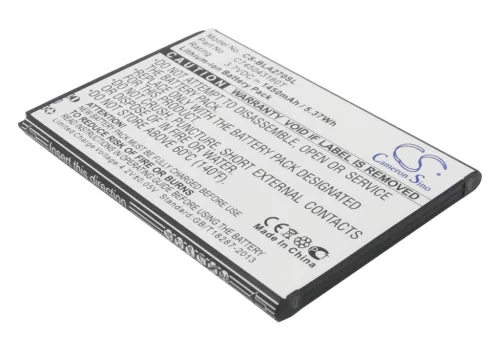 BLU C745043160T helyettesítő mobiltelefon akkumulátor (Li-ion, 3.7V, 1450mAh / 5.37Wh) - Utángyártott