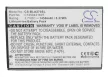 BLU C745043160T helyettesítő mobiltelefon akkumulátor (Li-ion, 3.7V, 1450mAh / 5.37Wh) - Utángyártott