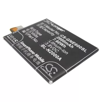   BLU Life Pure készülékhez mobiltelefon akkumulátor (Li-Polymer, 3.8V, 2000mAh / 7.60Wh) - Utángyártott