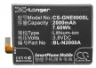 BLU Life Pure készülékhez mobiltelefon akkumulátor (Li-Polymer, 3.8V, 2000mAh / 7.60Wh) - Utángyártott
