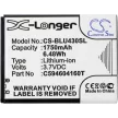 BLU C594604160T helyettesítő mobiltelefon akkumulátor (Li-ion, 3.7V, 1750mAh / 6.48Wh) - Utángyártott