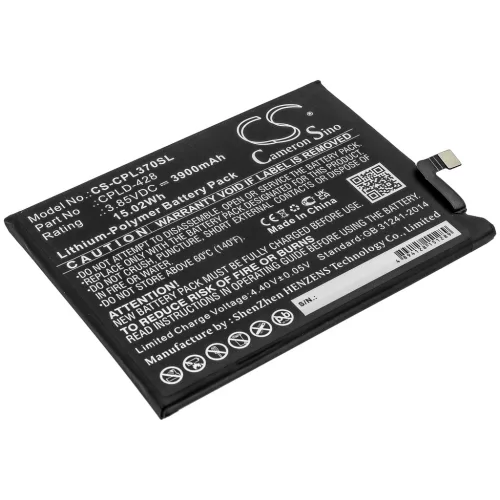 BoostMobile CPLD-428 helyettesítő mobiltelefon akkumulátor (Li-Polymer, 3.85V, 3900mAh / 15.02Wh) - Utángyártott
