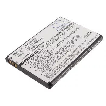   Kyocera SCP-49LBPS helyettesítő mobiltelefon akkumulátor (Li-ion, 3.7V, 1200mAh / 4.44Wh) - Utángyártott