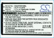 Kyocera SCP-42LBPS helyettesítő mobiltelefon akkumulátor (Li-ion, 3.7V, 1400mAh / 5.2Wh) - Utángyártott