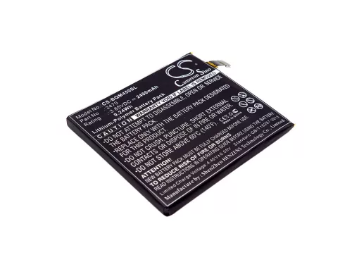 BQ 2470 helyettesítő mobiltelefon akkumulátor (Li-Polymer, 3.85V, 2400mAh / 9.24Wh) - Utángyártott