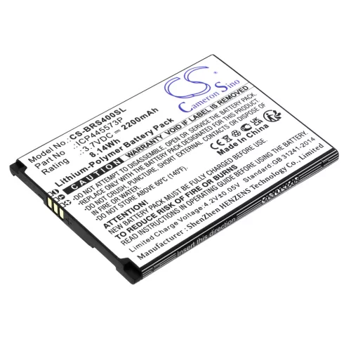 BRONDI ICP445573P helyettesítő mobiltelefon akkumulátor (Li-Polymer, 3.7V, 2200mAh / 8.14Wh) - Utángyártott