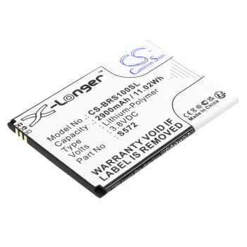   Brondi S572 helyettesítő mobiltelefon akkumulátor (Li-Polymer, 3.8V, 2900mAh / 11.02Wh) - Utángyártott