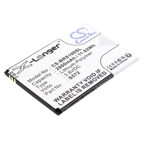 Brondi S572 helyettesítő mobiltelefon akkumulátor (Li-Polymer, 3.8V, 2900mAh / 11.02Wh) - Utángyártott