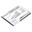 Brondi S572 helyettesítő mobiltelefon akkumulátor (Li-Polymer, 3.8V, 2900mAh / 11.02Wh) - Utángyártott