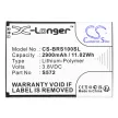 Brondi S572 helyettesítő mobiltelefon akkumulátor (Li-Polymer, 3.8V, 2900mAh / 11.02Wh) - Utángyártott