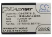 Casio BTR781B helyettesítő mobiltelefon akkumulátor (Li-ion, 3.7V, 1250mAh / 4.63Wh) - Utángyártott