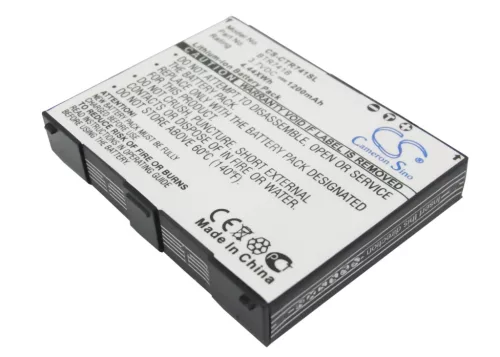 Casio BTR741B helyettesítő mobiltelefon akkumulátor (Li-ion, 3.7V, 1200mAh) - Utángyártott