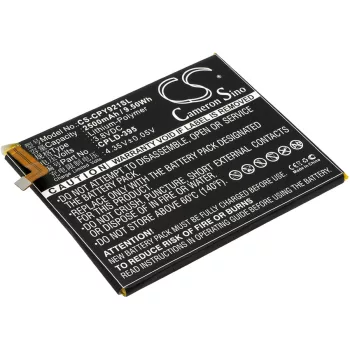   Coolpad CPLD-395 helyettesítő mobiltelefon akkumulátor (Li-Polymer, 3.8V, 2500mAh / 9.50Wh) - Utángyártott