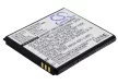 Coolpad CPLD-109 helyettesítő mobiltelefon akkumulátor (Li-ion, 3.7V, 1400mAh / 5.18Wh) - Utángyártott