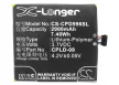 Coolpad CPLD-09 helyettesítő mobiltelefon akkumulátor (Li-Polymer, 3.7V, 2000mAh / 7.40Wh) - Utángyártott