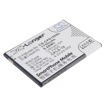   Coolpad CPLD-19 helyettesítő mobiltelefon akkumulátor (Li-ion, 3.7V, 1750mAh / 6.48Wh) - Utángyártott