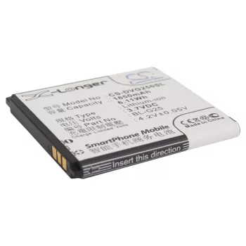   DOOV BL-G25 helyettesítő mobiltelefon akkumulátor (Li-ion, 3.7V, 1650mAh / 6.11Wh) - Utángyártott
