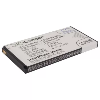   Coolpad CPLD-63 helyettesítő mobiltelefon akkumulátor (Li-ion, 3.7V, 2000mAh / 7.40Wh) - Utángyártott