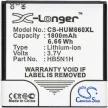 Huawei HB5N1H helyettesítő mobiltelefon akkumulátor (Li-ion, 3.7V, 1800mAh / 6.66Wh) - Utángyártott