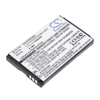   ZTE Li3710T42P3h553457-NTC helyettesítő mobiltelefon akkumulátor (Li-ion, 3.7V, 1100mAh / 4.1WH) - Utángyártott