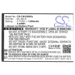 Crosscall BL-651A helyettesítő mobiltelefon akkumulátor (Li-ion, 3.7V, 1200mAh / 4.44Wh) - Utángyártott