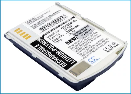 iDO SP70A helyettesítő mobiltelefon akkumulátor (Li-Polymer, 3.7V, 2400mAh / 8.88Wh) - Utángyártott