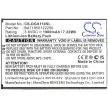 Doogee BAT1850122250 helyettesítő mobiltelefon akkumulátor (Li-ion, 3.8V, 1900mAh / 7.22Wh) - Utángyártott