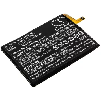   Doogee BAT17S305580 helyettesítő mobiltelefon akkumulátor (Li-Polymer, 3.8V, 5000mAh / 19.00Wh) - Utángyártott