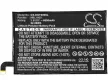 Doogee T6 helyettesítő mobiltelefon akkumulátor (Li-Polymer, 3.8V, 6000mAh / 22.80Wh) - Utángyártott