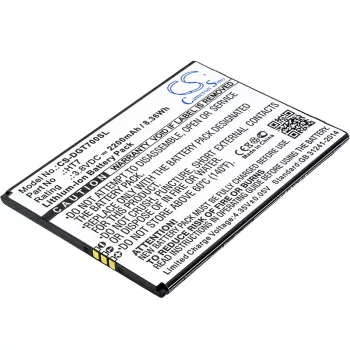   Doogee HT7 helyettesítő mobiltelefon akkumulátor (Li-ion, 3.8V, 2200mAh / 8.36Wh) - Utángyártott