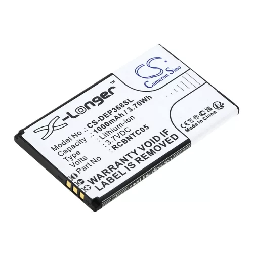 Doro RCBNTC05 helyettesítő mobiltelefon akkumulátor (Li-ion, 3.7V, 1000mAh / 3.70Wh) - Utángyártott