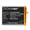 Doro DBU-3200A helyettesítő mobiltelefon akkumulátor (Li-Polymer, 3.85V, 3200mAh / 12.32Wh) - Utángyártott