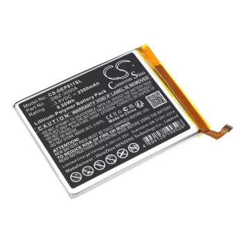   Doro DBZ-3000A helyettesítő mobiltelefon akkumulátor (Li-Polymer, 3.8V, 2500mAh / 9.50Wh) - Utángyártott