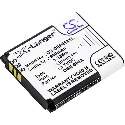 Doro DBE-900A helyettesítő mobiltelefon akkumulátor (Li-ion, 3.7V, 900mAh / 3.33Wh) - Utángyártott