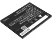 Elephone P3000S helyettesítő mobiltelefon akkumulátor (Li-ion, 3.8V, 2250mAh / 8.55Wh) - Utángyártott