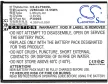 Elephone P3000S helyettesítő mobiltelefon akkumulátor (Li-ion, 3.8V, 2250mAh / 8.55Wh) - Utángyártott