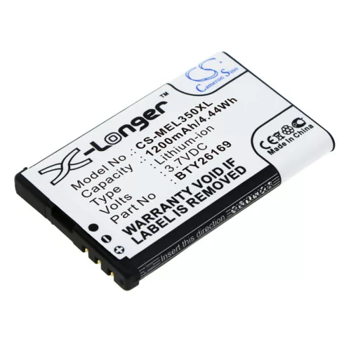 Emporia BTY26169MBISTEL/STD helyettesítő mobiltelefon akkumulátor (Li-ion, 3.7V, 1200mAh / 4.44Wh) - Utángyártott