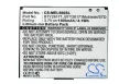 Elson BTY26171Mobistel/STD helyettesítő mobiltelefon akkumulátor (Li-ion, 3.7V, 1100mAh) - Utángyártott