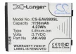 Emporia AK-V88(V1.0) helyettesítő mobiltelefon akkumulátor (Li-ion, 3.7V, 1150mAh / 4.26Wh) - Utángyártott