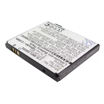   Mobistel BTY26163ELSON/STD helyettesítő mobiltelefon akkumulátor (Li-ion, 3.7V, 700mAh / 2.6Wh) - Utángyártott