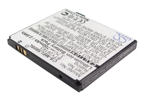 Mobistel BTY26163ELSON/STD helyettesítő mobiltelefon akkumulátor (Li-ion, 3.7V, 700mAh / 2.6Wh) - Utángyártott