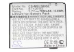 Mobistel BTY26163ELSON/STD helyettesítő mobiltelefon akkumulátor (Li-ion, 3.7V, 700mAh / 2.6Wh) - Utángyártott