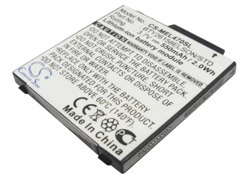 Emporia BTY26158ELSON/STD helyettesítő mobiltelefon akkumulátor (Li-ion, 3.7V, 550mAh) - Utángyártott