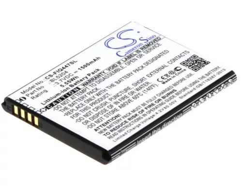 Fly BL5204 helyettesítő mobiltelefon akkumulátor (Li-ion, 3.7V, 1500mAh / 5.55Wh) - Utángyártott