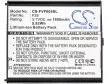 Fujitsu F28 helyettesítő mobiltelefon akkumulátor (Li-ion, 3.7V, 1600mAh / 5.92Wh) - Utángyártott