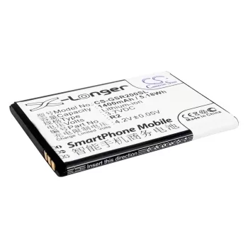   GSmart R2 helyettesítő mobiltelefon akkumulátor (Li-ion, 3.7V, 1400mAh / 5.18Wh) - Utángyártott