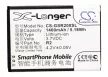 GSmart R2 helyettesítő mobiltelefon akkumulátor (Li-ion, 3.7V, 1400mAh / 5.18Wh) - Utángyártott