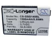 Gigabyte GLS-H03 helyettesítő mobiltelefon akkumulátor (Li-ion, 3.7V, 1500mAh / 5.55Wh) - Utángyártott