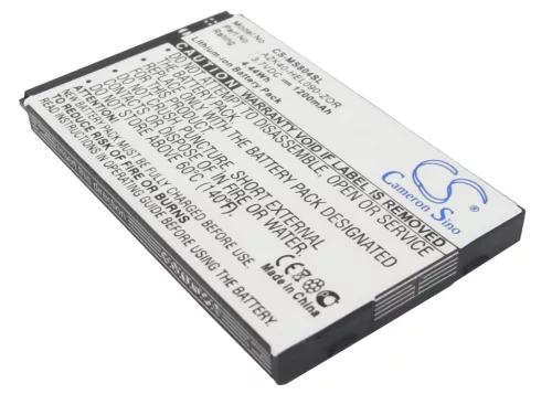 Gigabyte AZK40-HEL090-ZOR helyettesítő mobiltelefon akkumulátor (Li-ion, 3.7V, 1200mAh / 4.44Wh) - Utángyártott